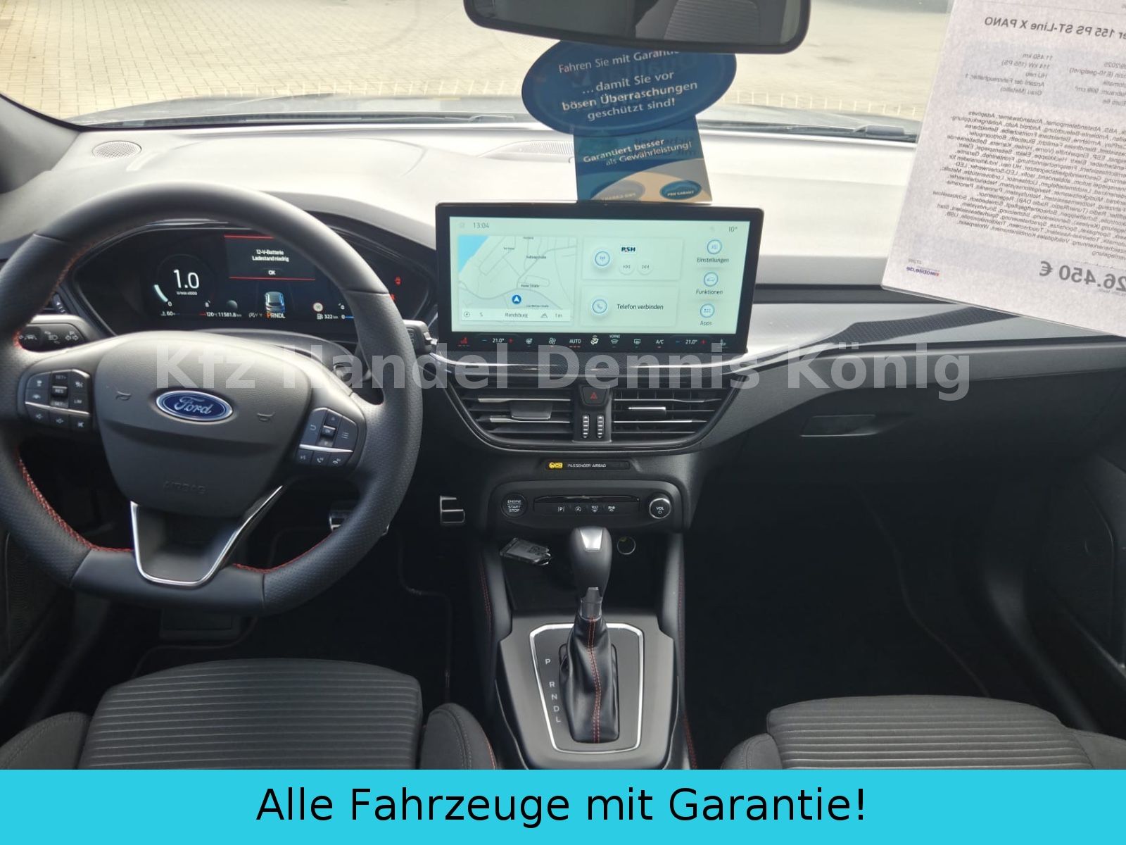 Ford Focus Turnier 155 PS ST-Line X PANO NAVI B&O 18"