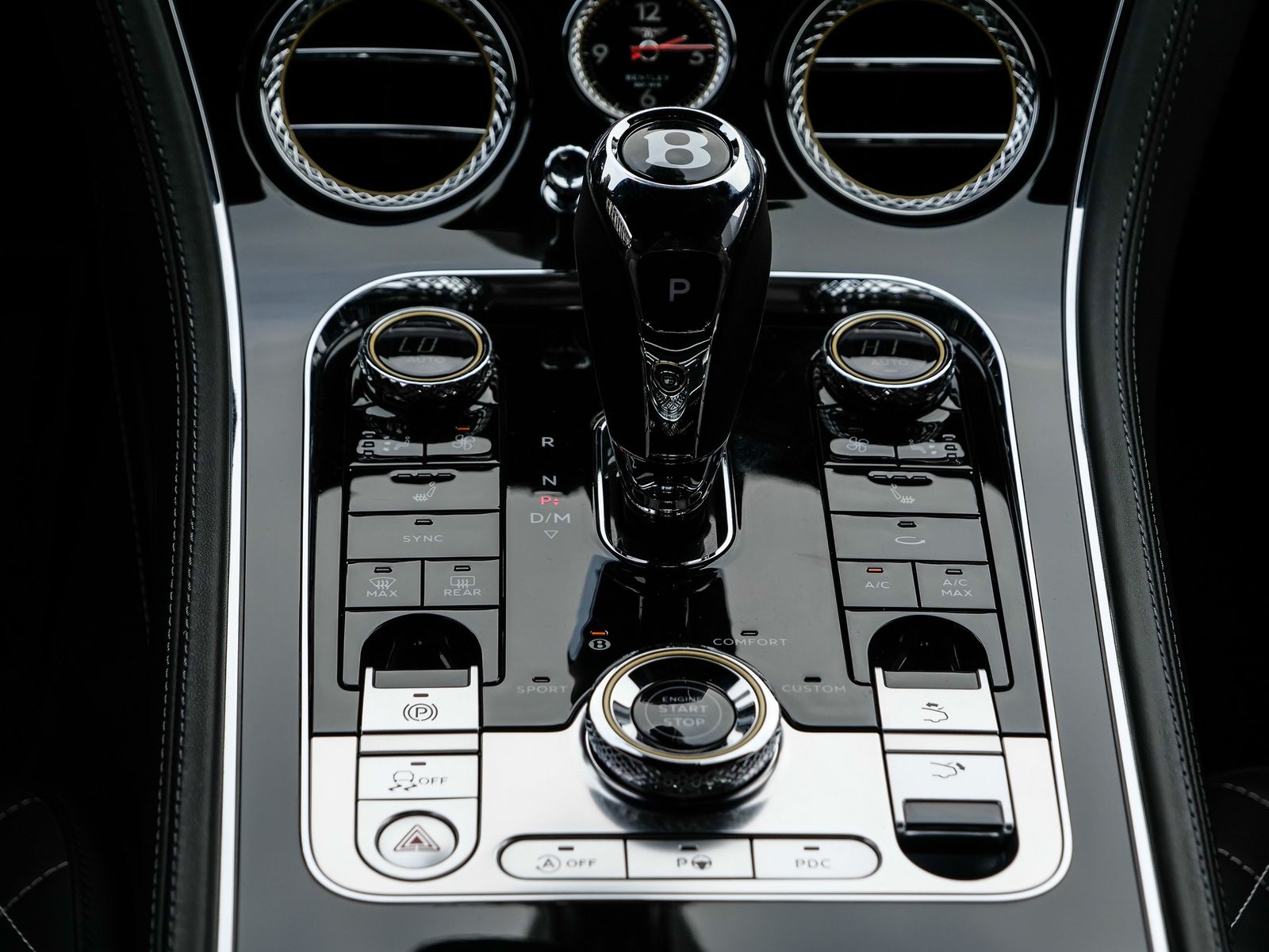 Bentley Continental GT W12 Speed Onyx, Diamond Knurling