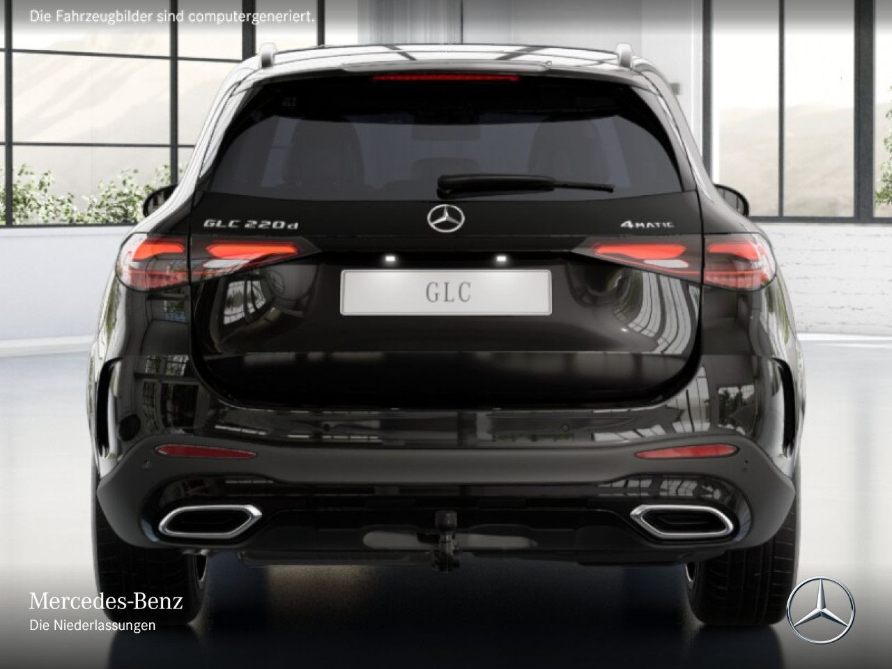 Mercedes-Benz GLC 220 d 4M AMG+NIGHT+PANO+360+AHK+BURMESTER+9G