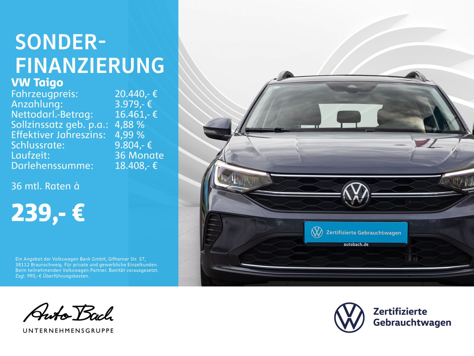 Volkswagen Taigo 1.0 TSI Life - Samsaru's Car Outlet