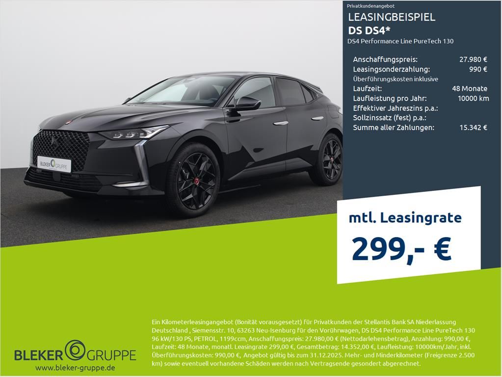 DS Automobiles DS4 Performance Line PureTech 130