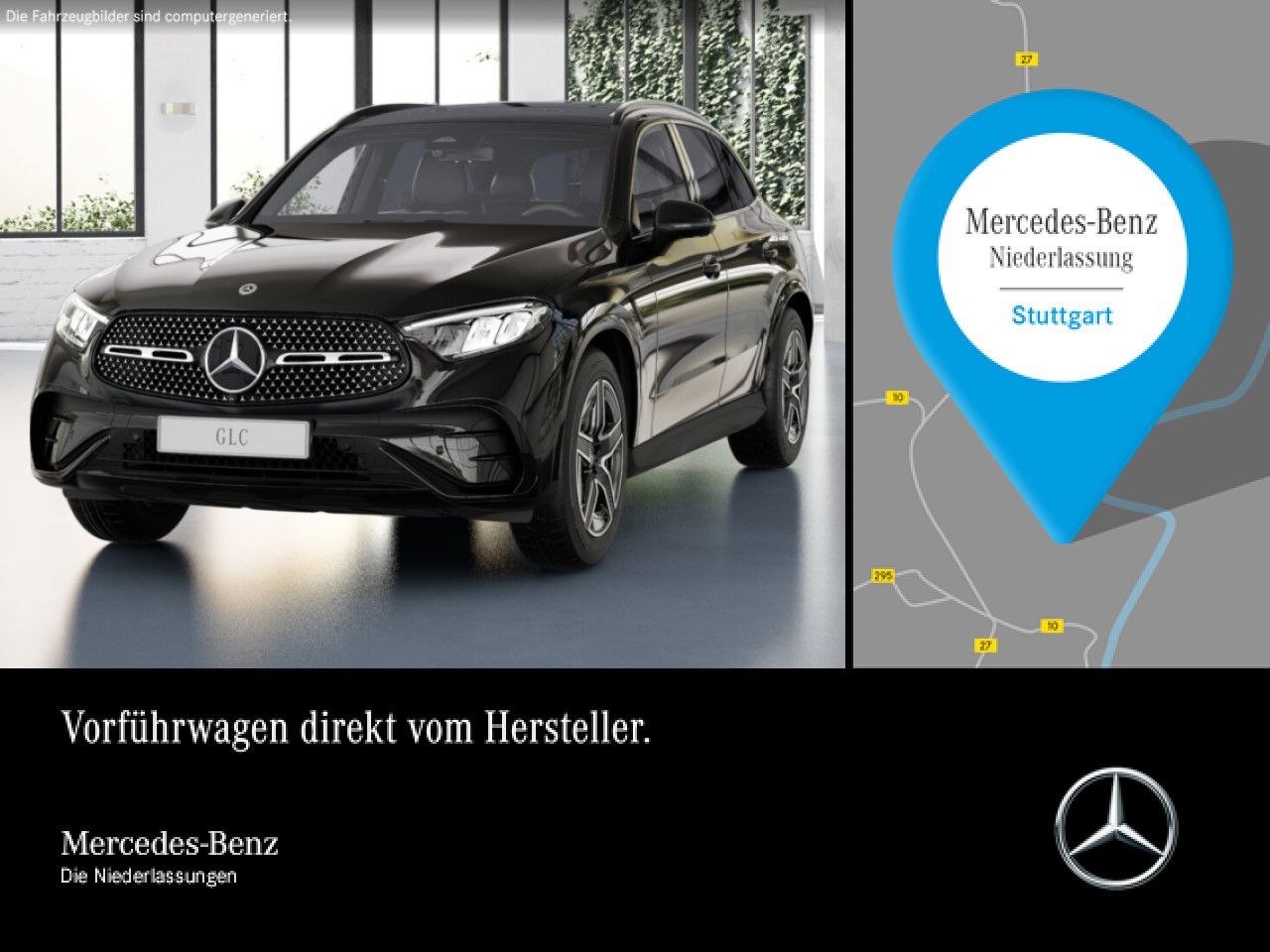 Mercedes-Benz GLC 200 4M AMG+NIGHT+PANO+360+AHK+LED+TOTW+9G