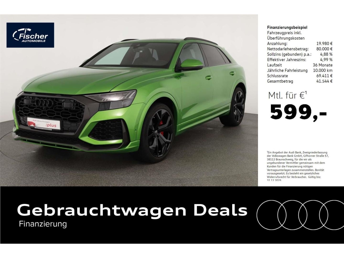 Audi RSQ8 TFSI quattro Dynamikpaket plus