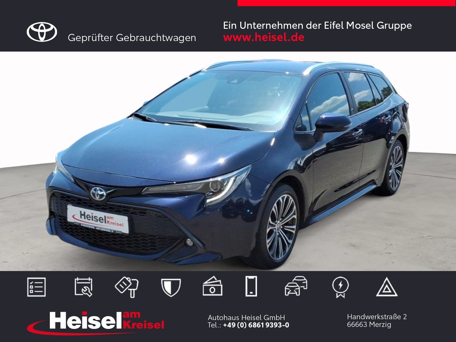 Toyota Corolla Touring Sports 2.0 Hybrid Team D - Samsaru's Car Outlet