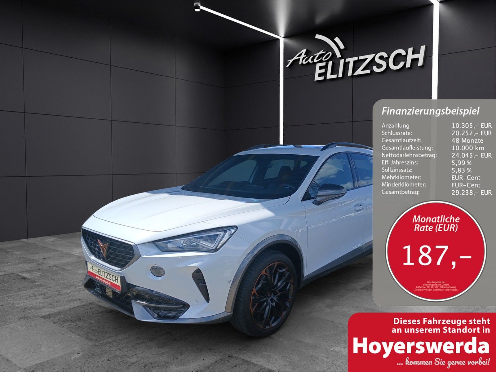 Cupra Formentor VZ DSG 4Drive LED AHK Navi Pano ACC RF