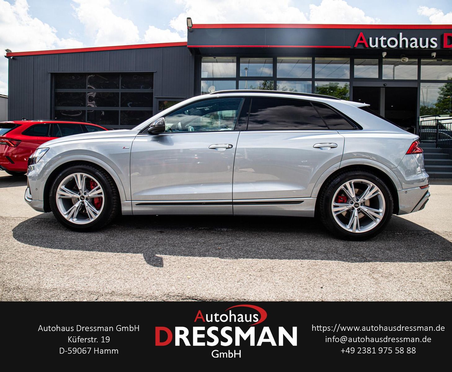 Audi Q8 55 TFSI S-Line MATRIX PANO B&O ACC STHZG HuD