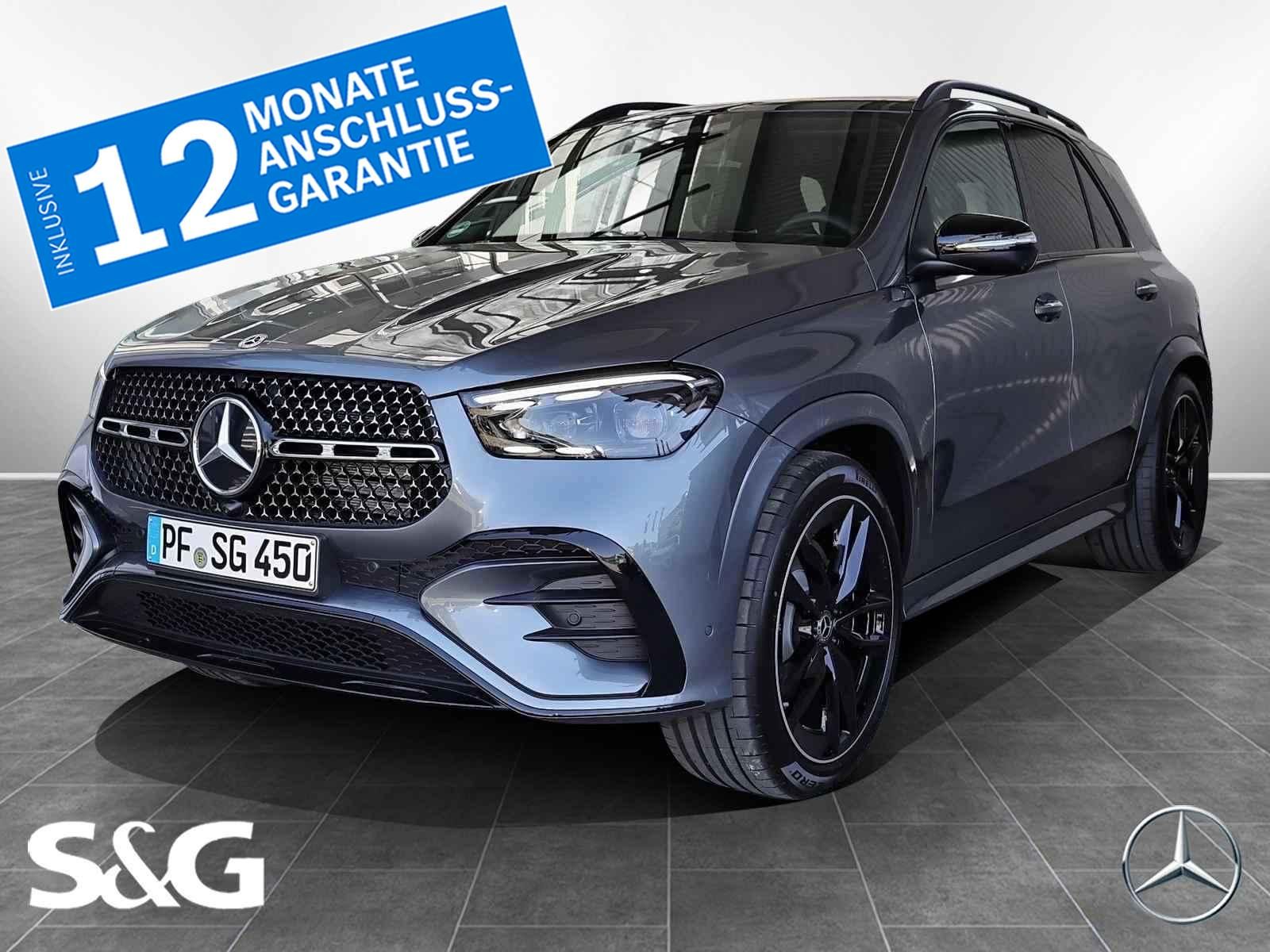 Mercedes-Benz GLE 450 d 4M AMG MBUX+360°+M-LED+AHK+Pano+Standh