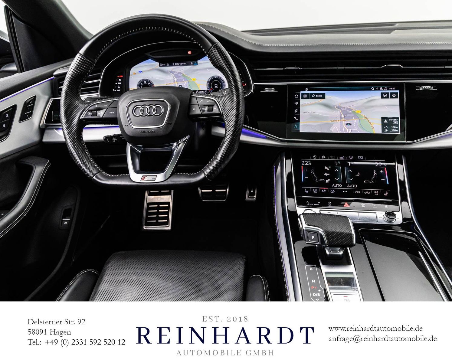 Audi Q8 50TDi Q 2x S LINE/BLACK/ACC/HuD/PANO/S-SITZE