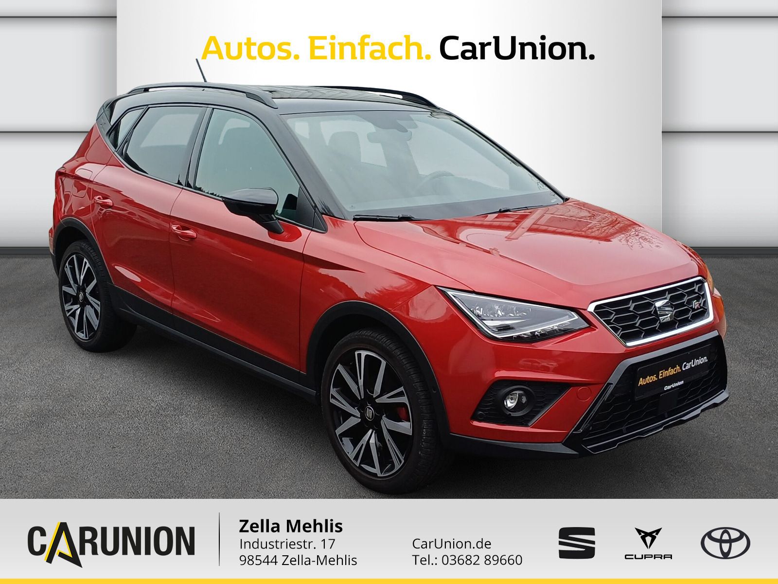 Seat Arona Black Edition 1.0 TSI DSG *AHK*LED*KAMERA*