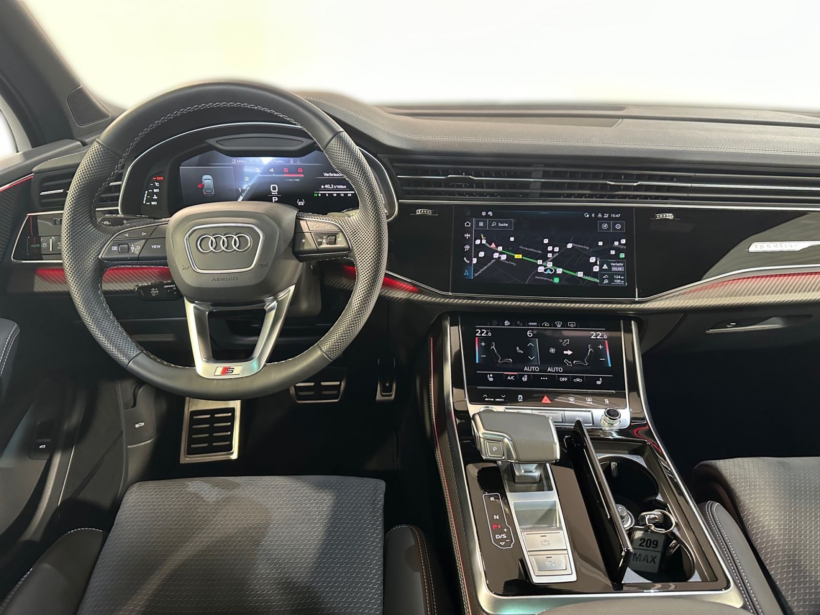 Audi Q7 50 TDI QUATTRO S LINE 7 SITZE+HD MATRIX+LUFT+