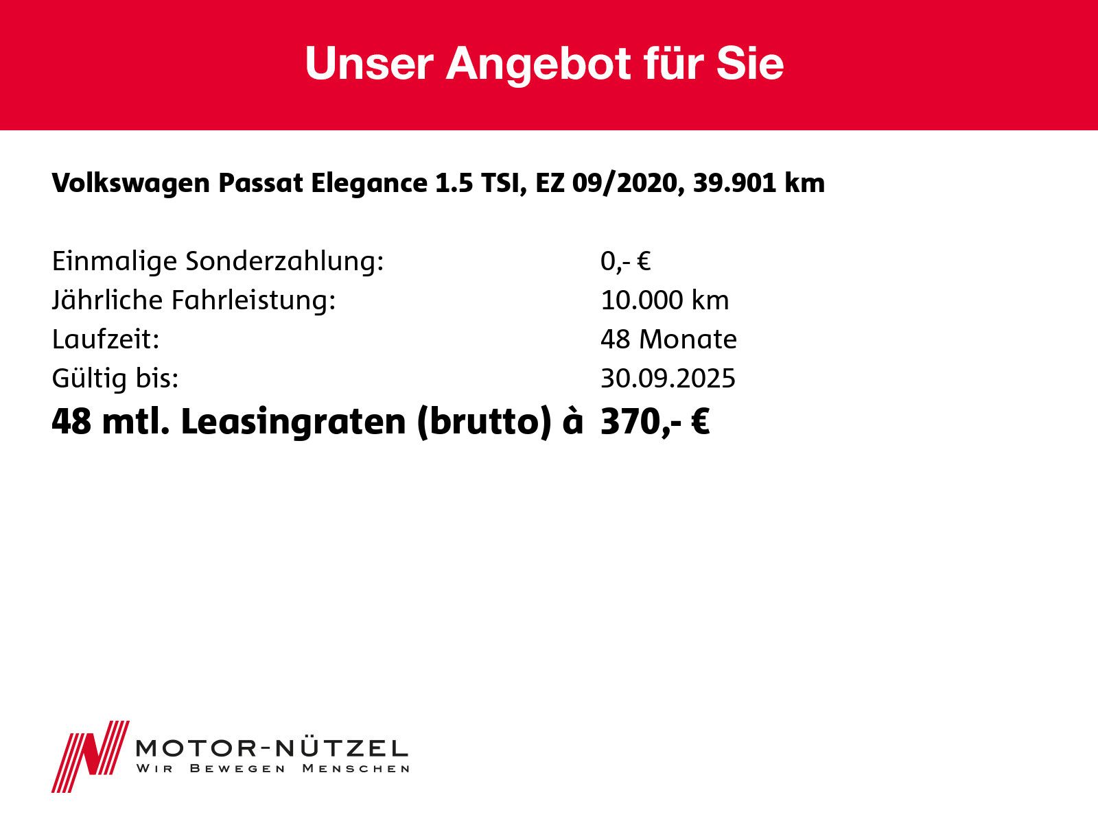 Volkswagen Passat 1.5 TSI DSG ELEGANCE - Samsaru's Car Outlet