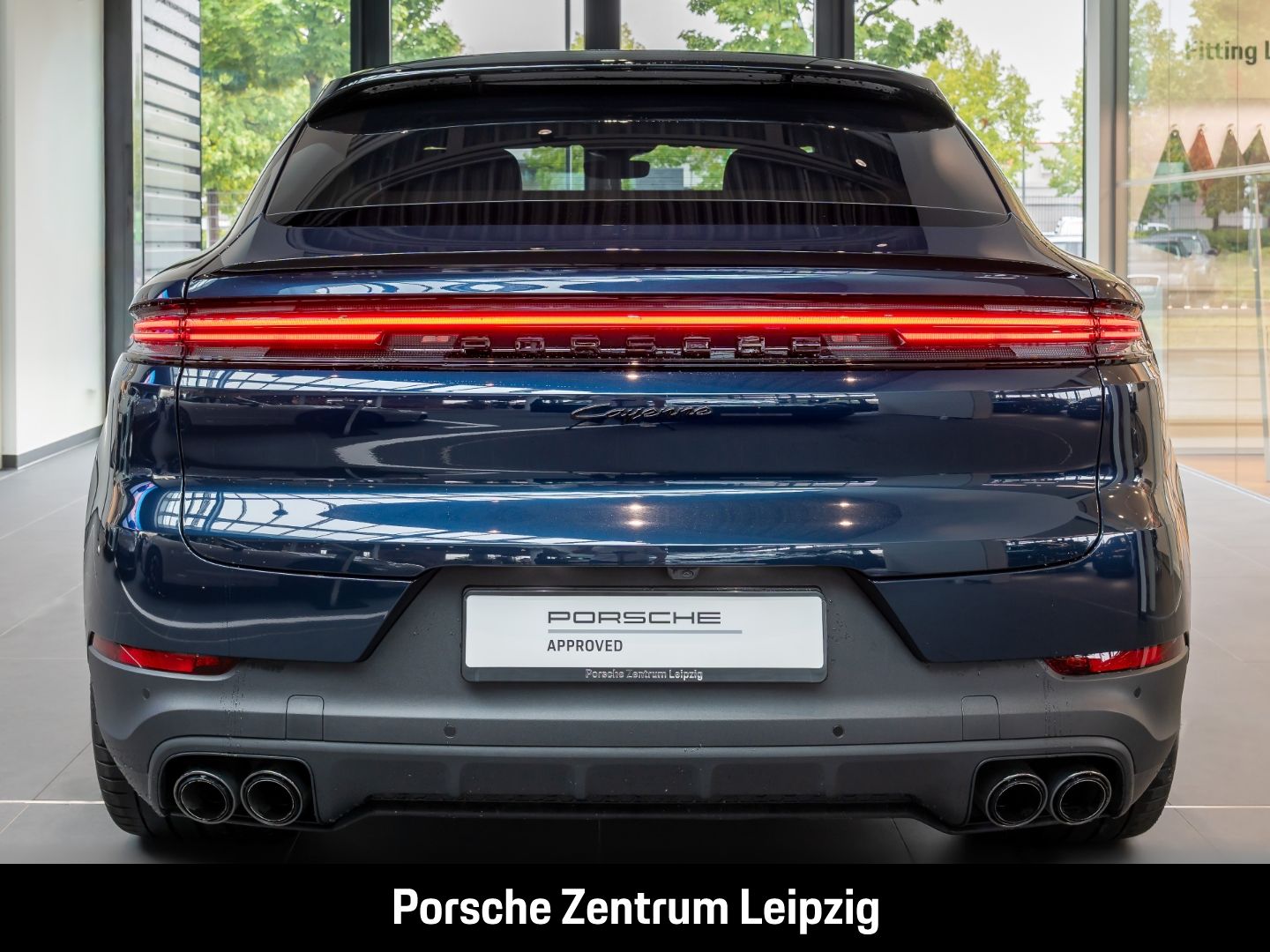 Porsche Cayenne E-Hybrid Coupe Sportabgas HD-Matrix Beif