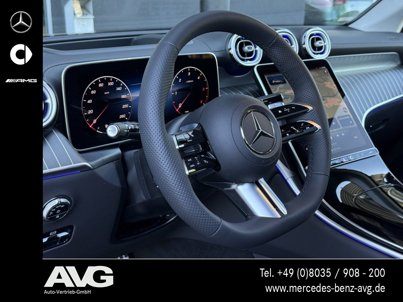 Mercedes-Benz GLC 450 d 4M AMG Pano HuD DIGITAL Stndhzg Night