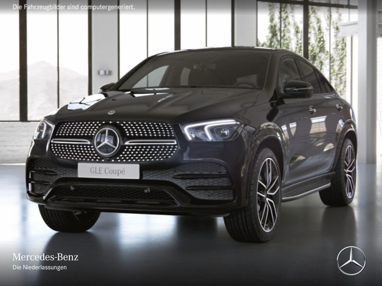 Mercedes-Benz GLE350e 4M Cp AMG/Dist/Pano/Airm/Trittb/22"/Burm