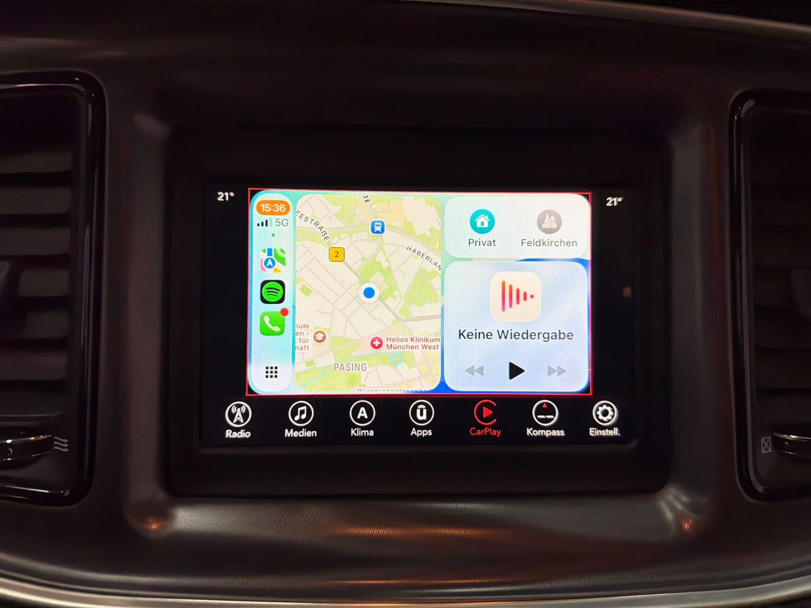 Dodge Challenger R/T 5.7 V8/Octane-Red/Carplay/20"