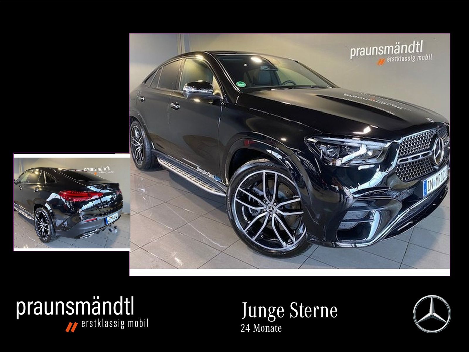 Mercedes-Benz GLE 450 d 4M Cp AMG Night Distr/AHK/Pano/StaHzg