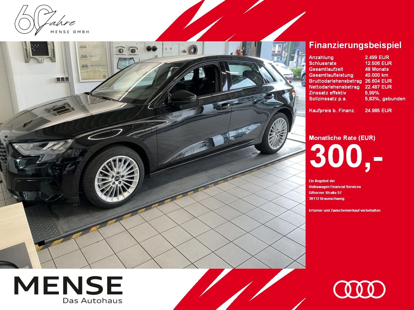Audi A3 Sportback 40 TFSIe S tronic advanced CarPlay|