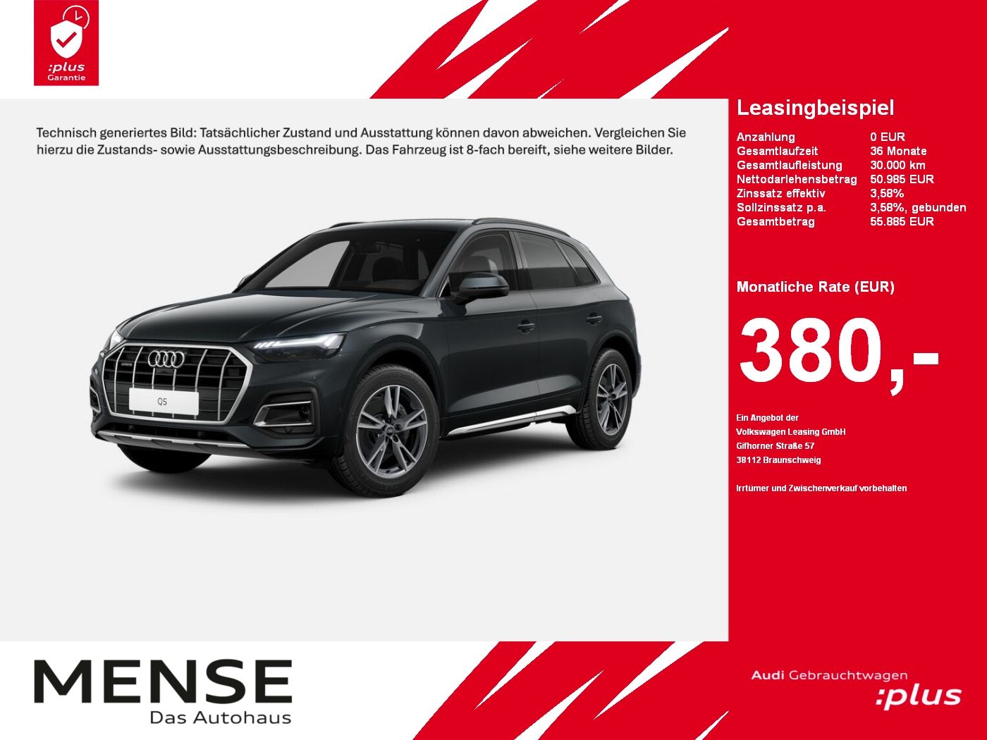 Audi Q5 45 TFSI quattro advanced - Samsaru's Car Outlet