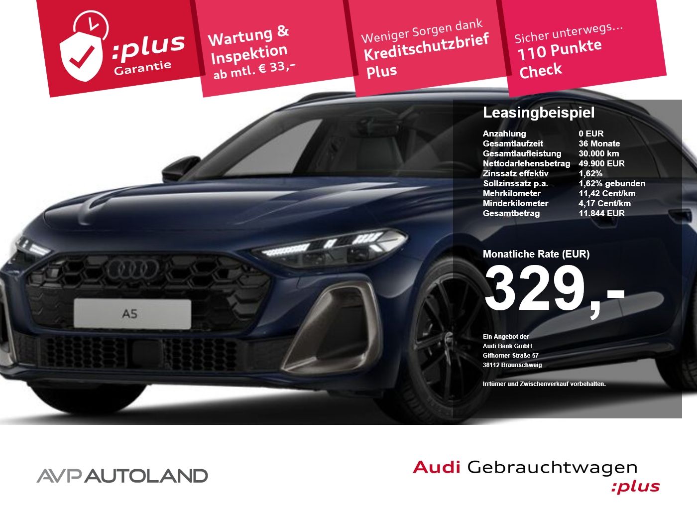 Audi A5 Avant TFSI quattro S tro. S line edition one
