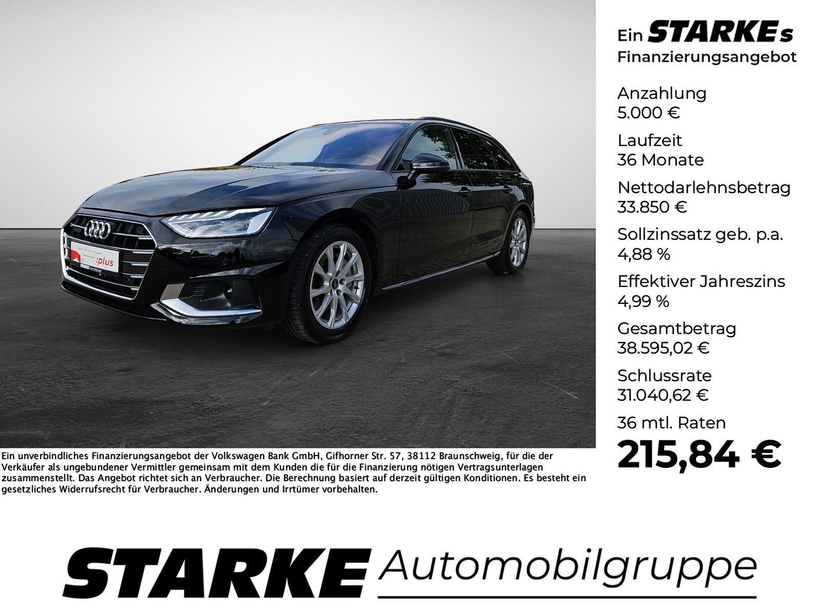Audi A4 Avant 40 TDI S tronic quattro advanced - Samsaru's Car Outlet