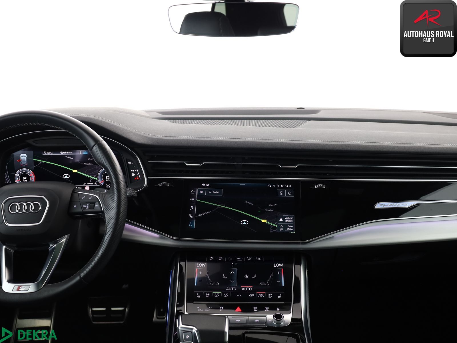 Audi Q8 55 TFSI qu 3x S Line MASSAGE,S-SITZE,B+O,AHK