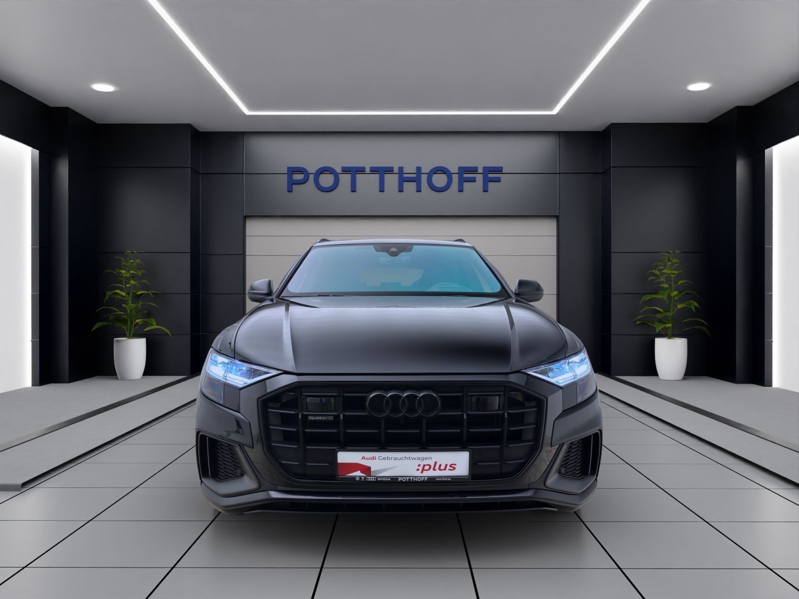 Audi Q8 50 TDI Q S LINE PANO AHK B&O HuD KAMERA