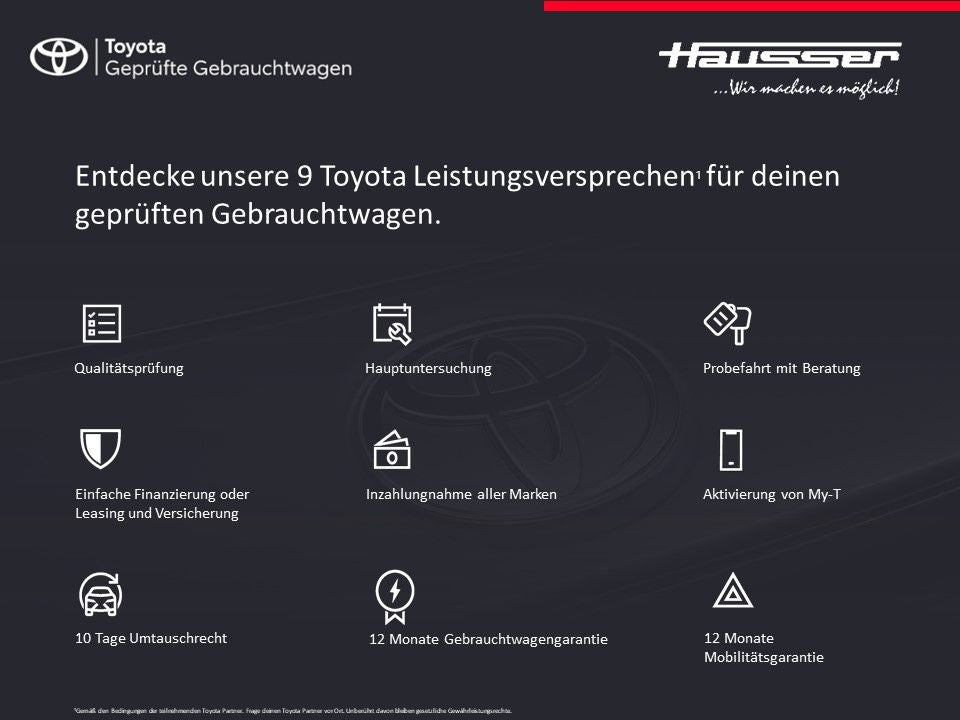 Toyota Corolla Cross 2.0 Hybrid TAXI Team D*HAHLE 07*FO