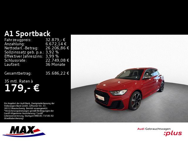 Audi A1 Sportback 40 TFSI S-LINE LED+KAMERA+SONOS+DAB