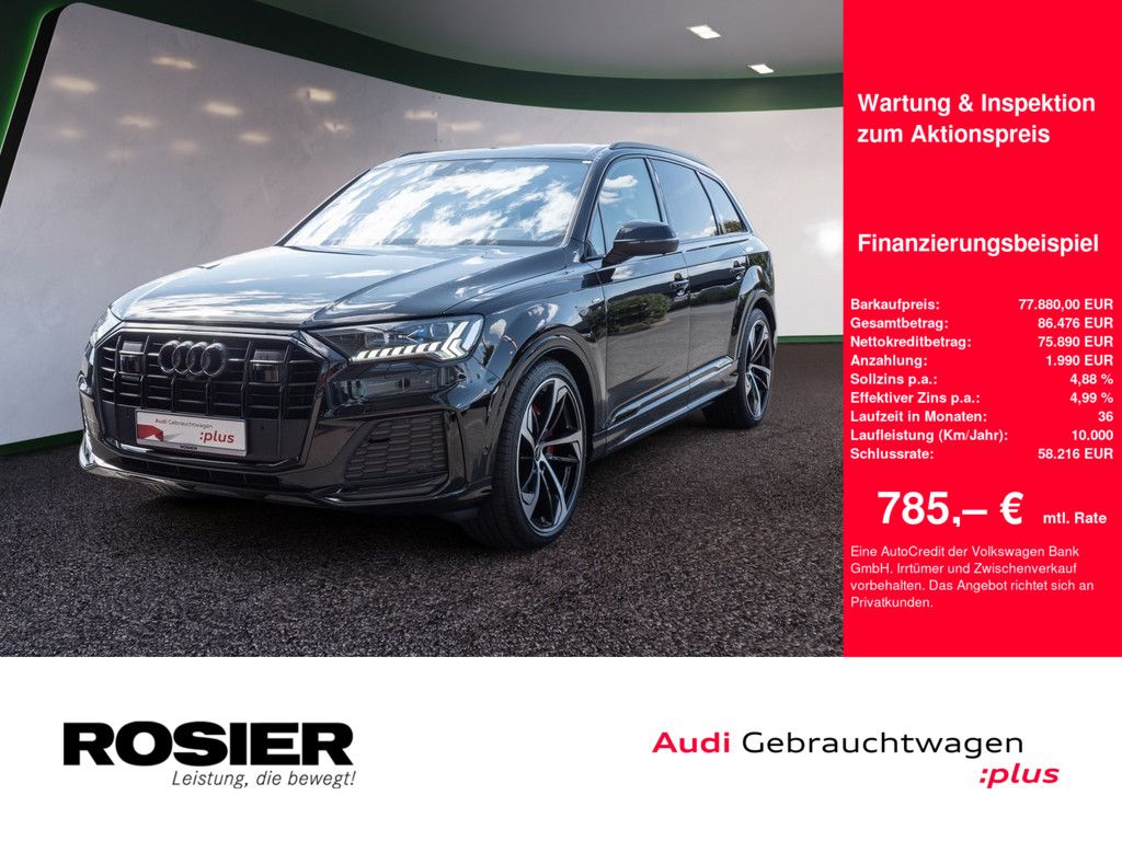 Audi Q7 50 TDI quattro competition plus AHK STANDHZ.