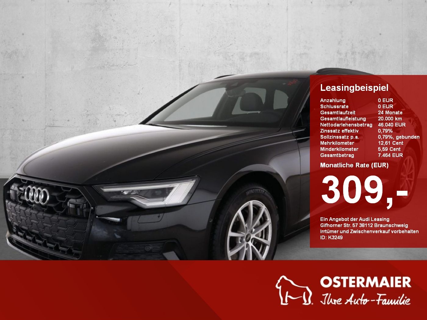 Audi A6 Avant 40 TDI quattro Black - Samsaru's Car Outlet