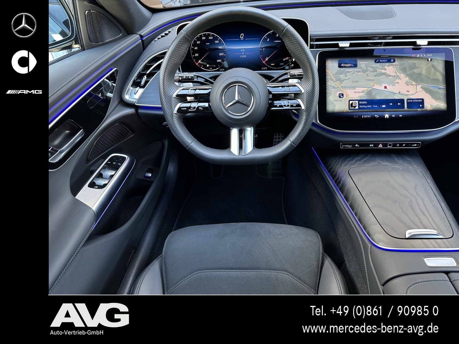 Mercedes-Benz E 220 d 4M T AMG-Advanced AHK Night Distronic