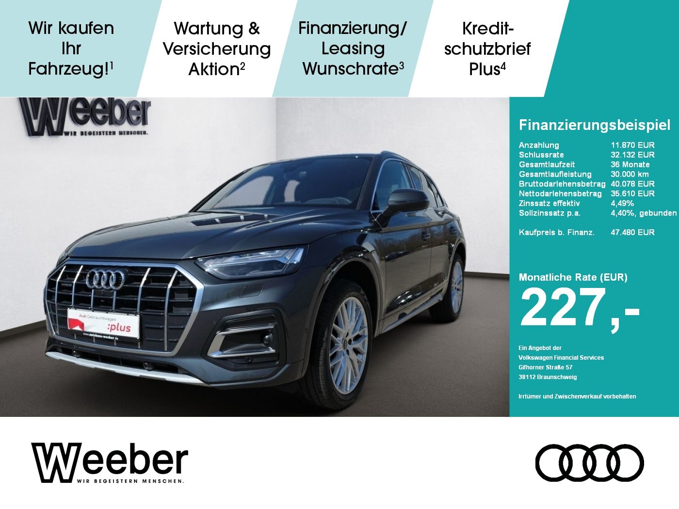 Audi Q5 advanced 20 - Samsaru's Car Outlet