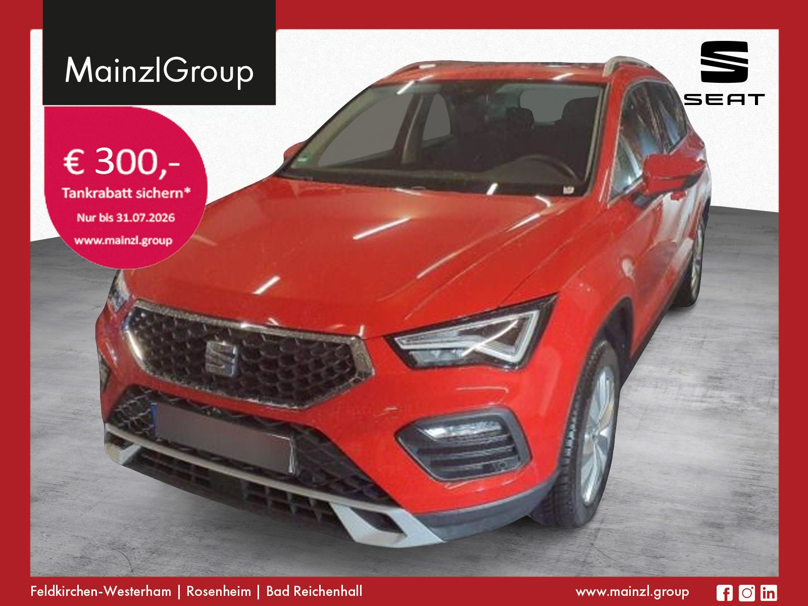 Seat Ateca 2.0 TDI DSG Style AHK Navi SHZ Pano Kamera