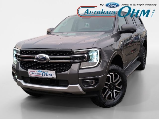 Ford Ranger Limited DOKA 2.0 4x4 - HARDTOP - AHK - AC