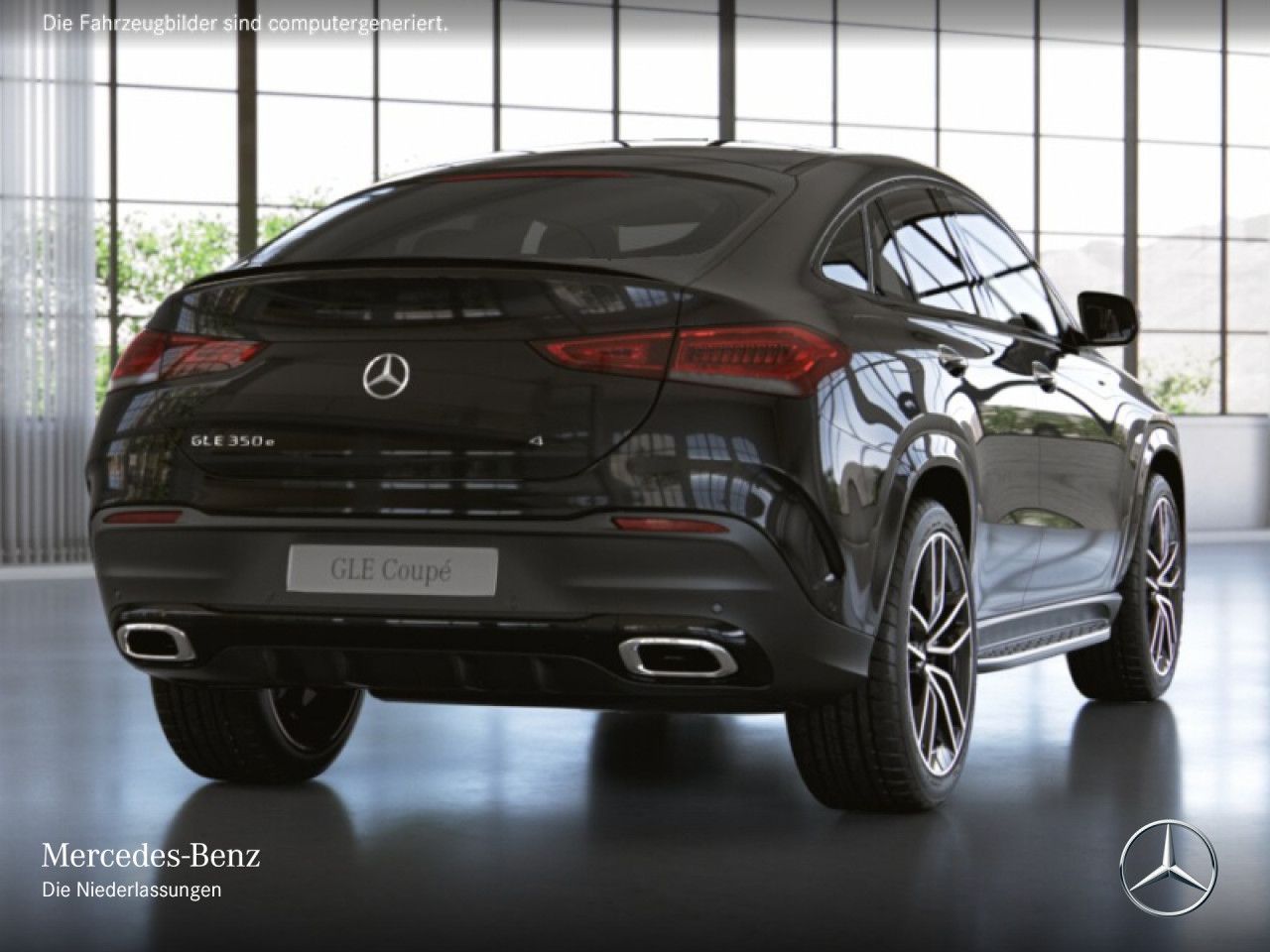 Mercedes-Benz GLE350e 4M Cp AMG/Dist/Pano/Airm/Trittb/22"/Burm