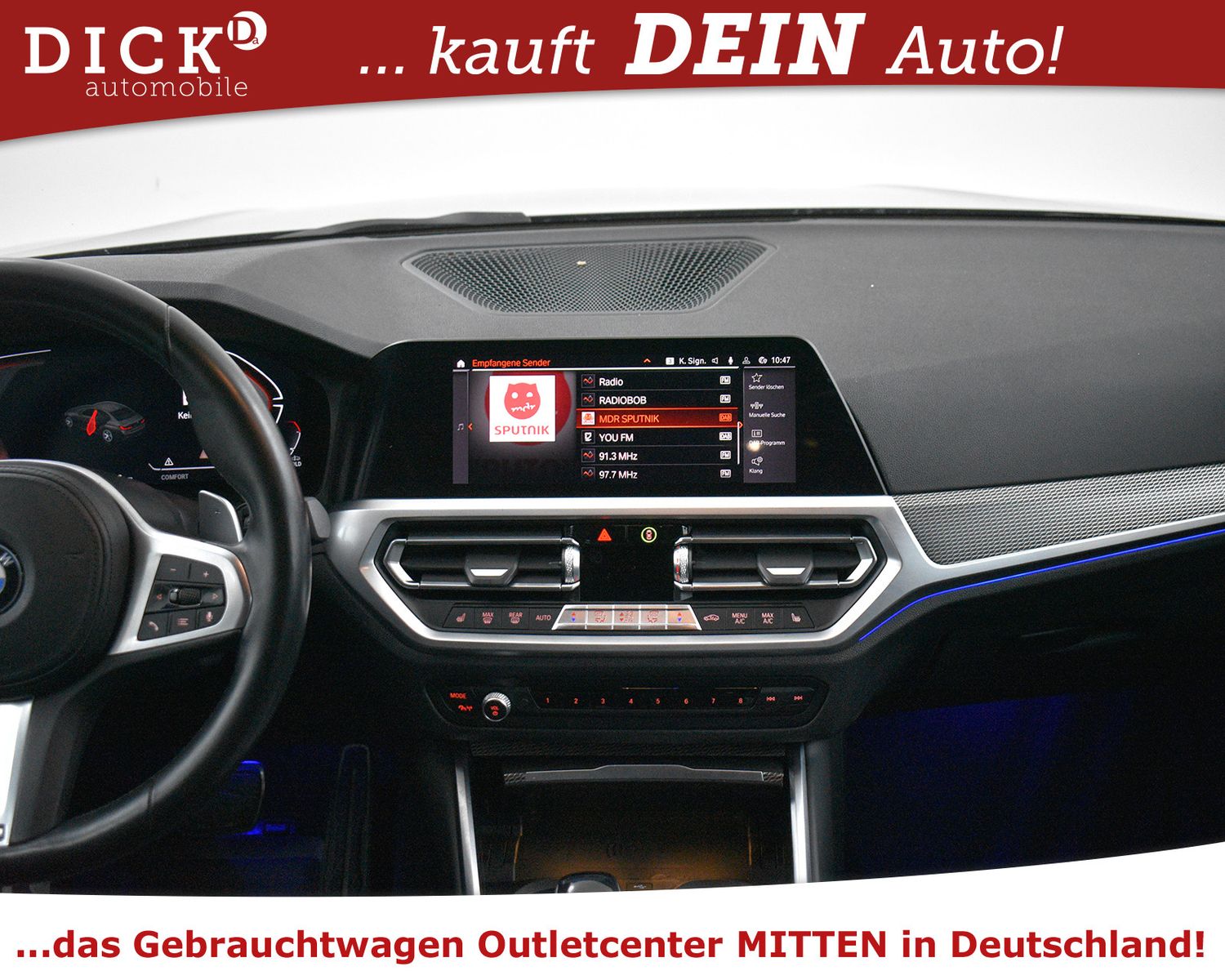 BMW 320d Sport Aut. M PAKET+VIRTU+MEMO+KAM+PROF+ACC+