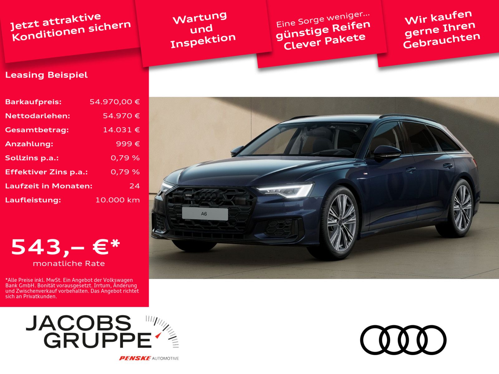 Audi A6 Avant 40 TDI quattro S line - Samsaru's Car Outlet