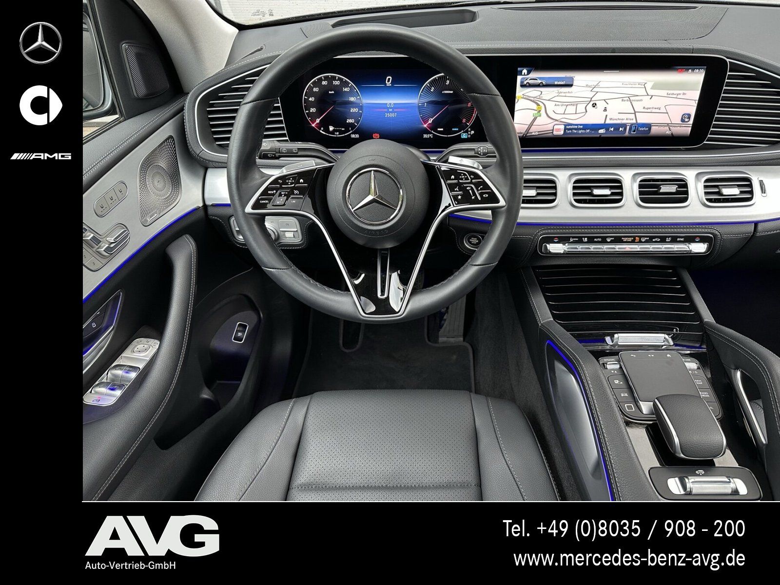 Mercedes-Benz GLE 300 d 4M AMG Pano AHK Burm. Airmatic Night