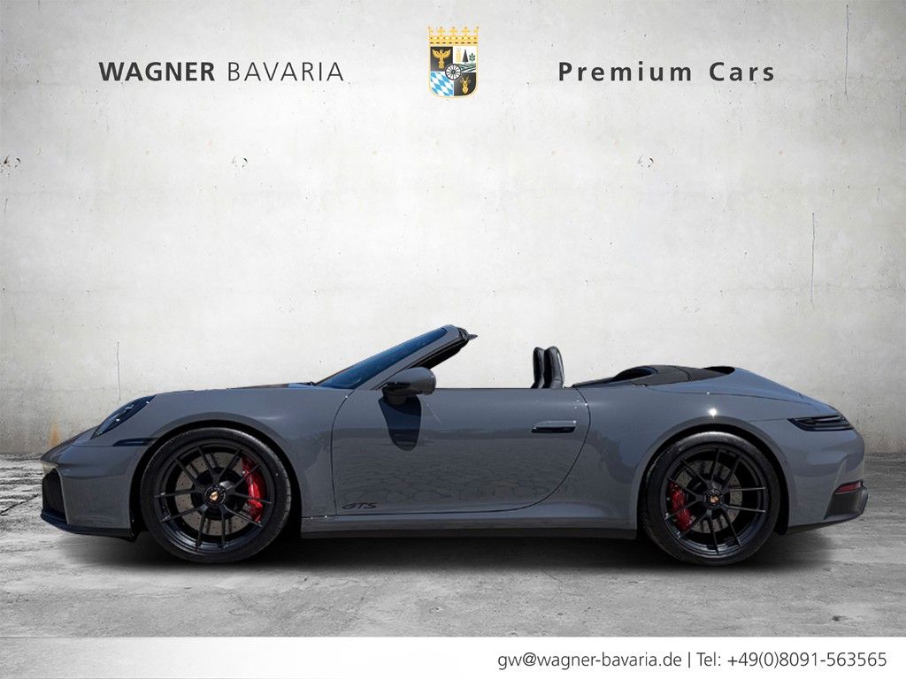 Porsche 992.2 911 Carrera 4 GTS Cabrio Top 50 Km Lift uv