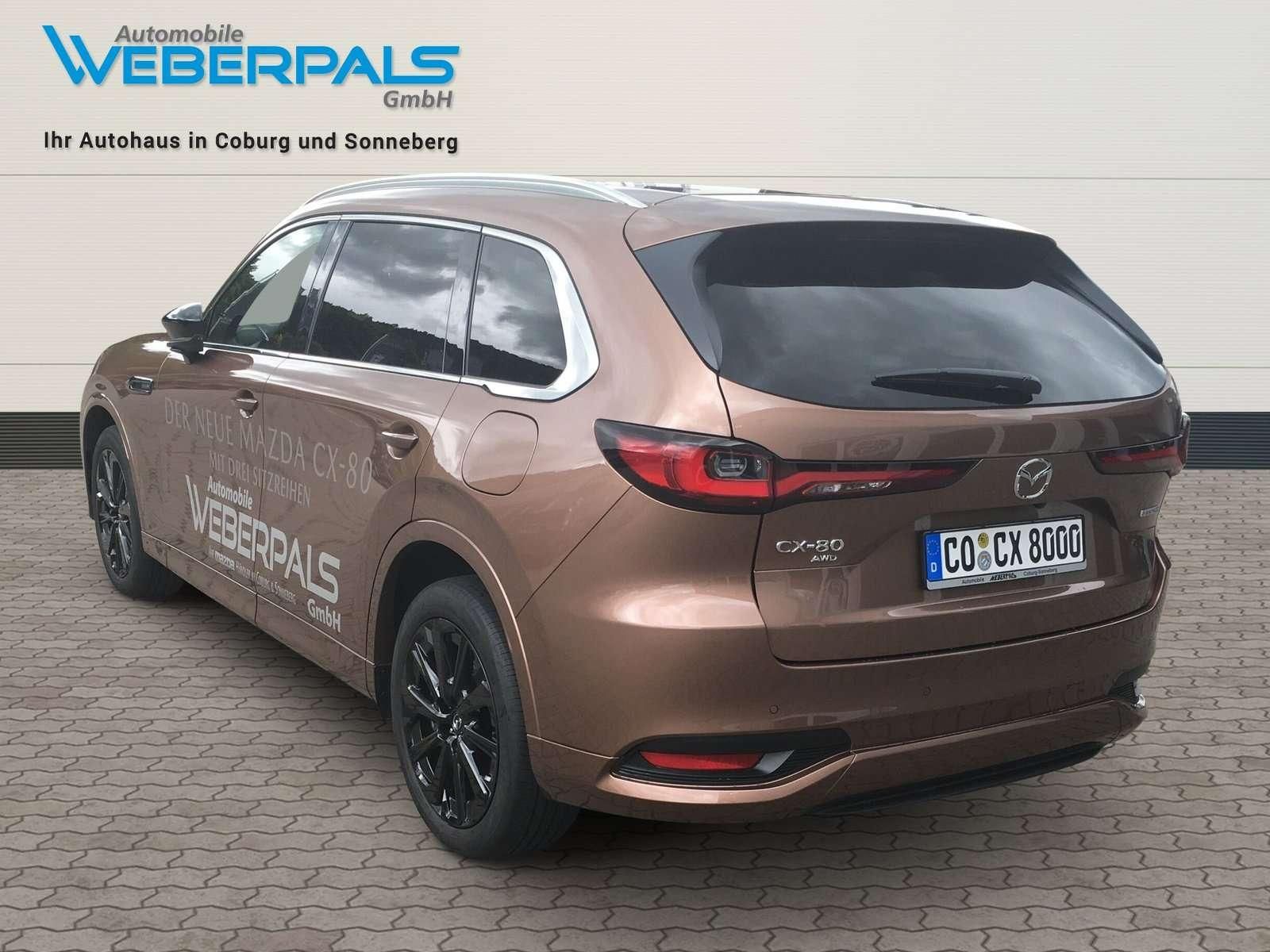 Mazda CX-80 Homura Hybrid AWD-LEDER-BOSE-360 KAMERA-NA