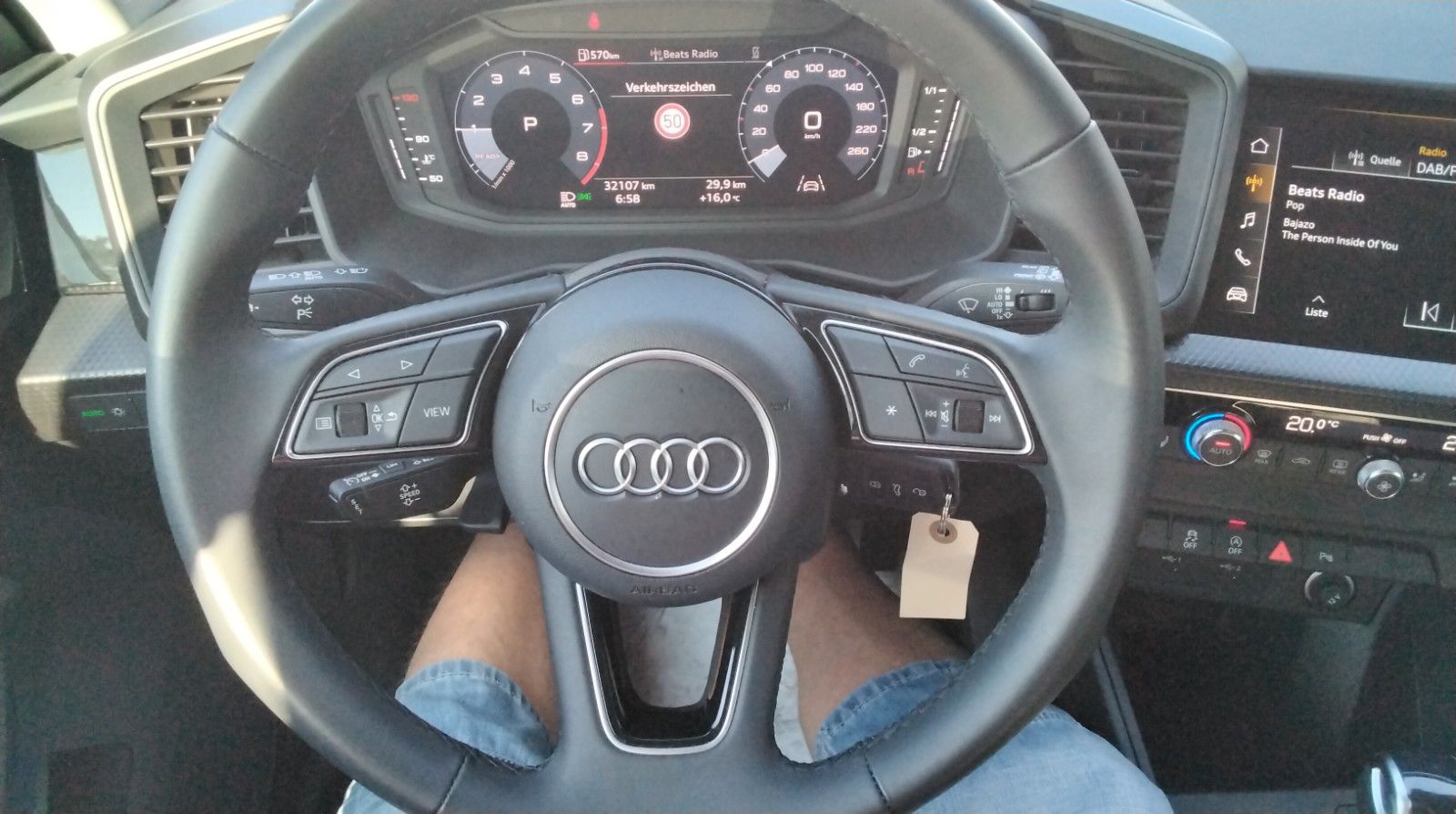 Audi A1 Sportback 30 TFSI DSG LED TEMPOMAT VIRTUELL