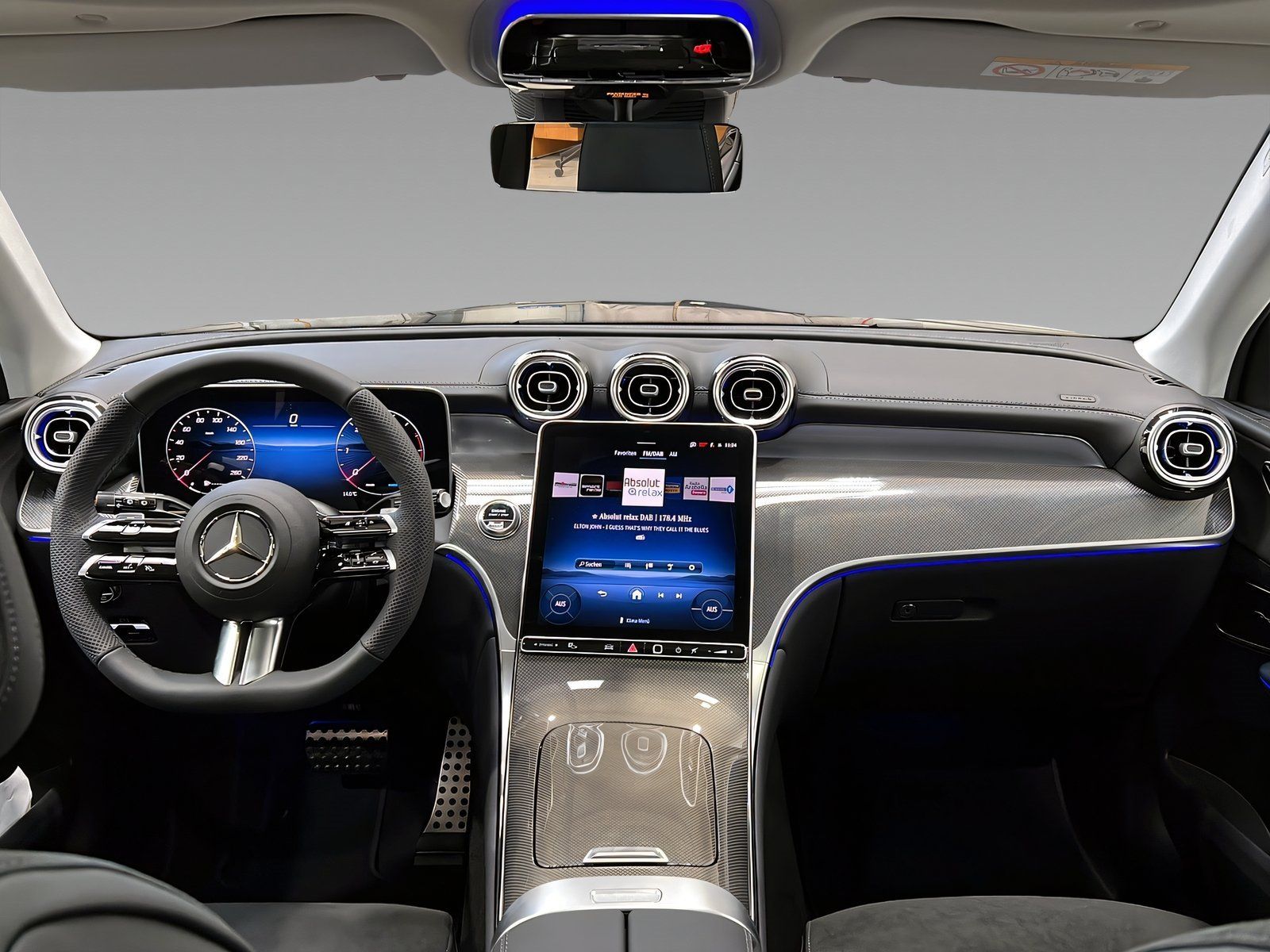 Mercedes-Benz GLC 220 d 4M AMG+NIGHT+Memo+Pano+TotW+AHK+360°