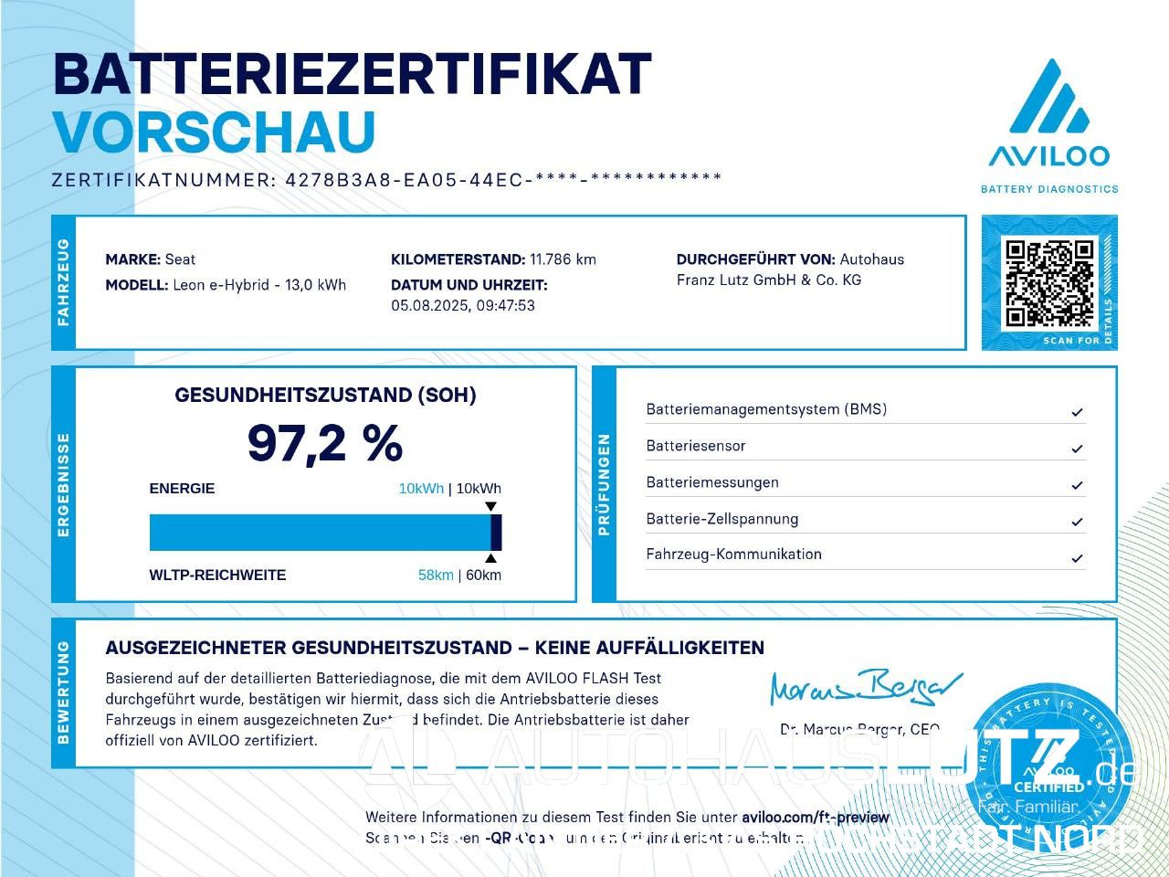 Seat Leon Xcellence (MJ23.1) 1.4 e-HYBRID 150   [...]
