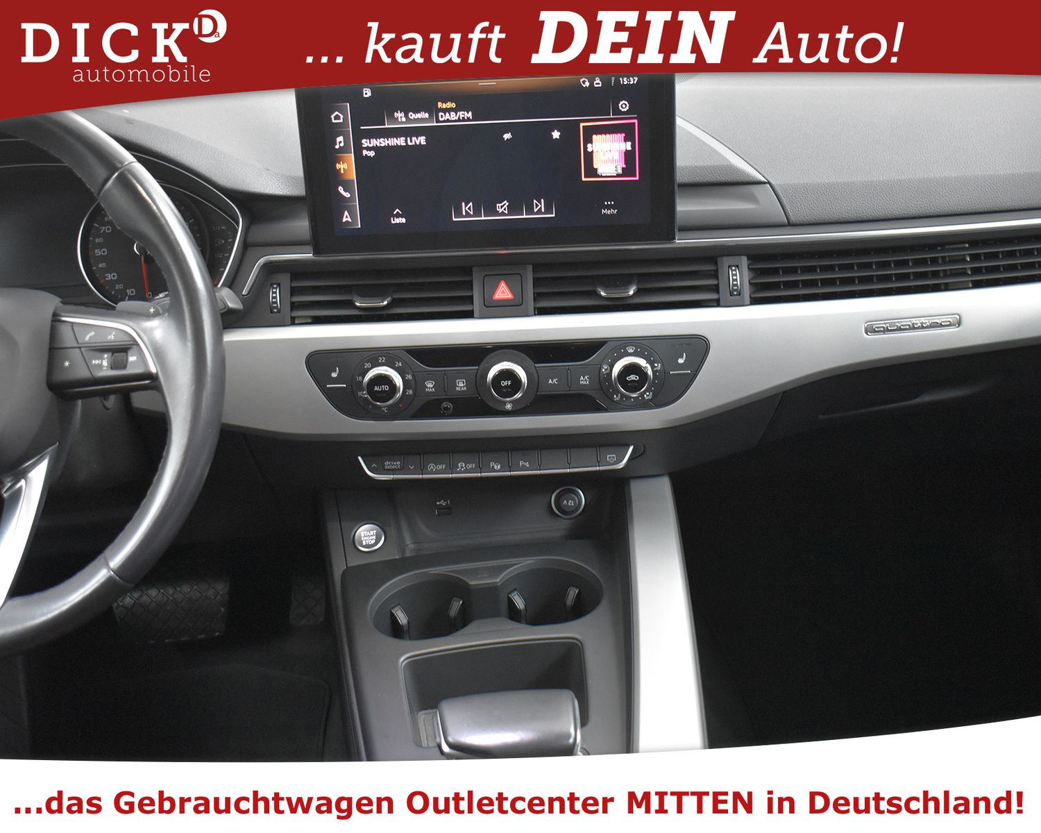 Audi A4 40d Quatt S-Tr. Sport S LINE+NAVI+LED+SHZ+18"
