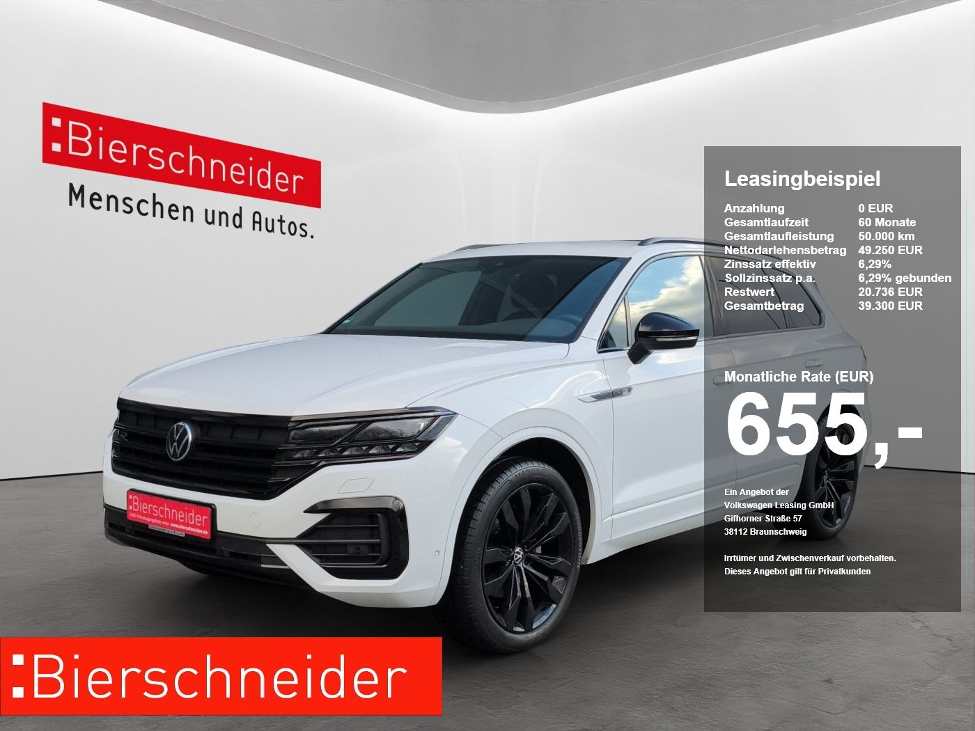Volkswagen Touareg 3.0 TDI DSG 4Mo. R-Line Black Style IQ.L