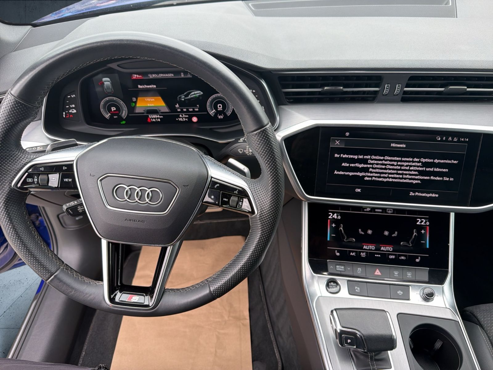 Audi A6 Avant S line 55 TFSI e AHK/HDMatrix/Business/