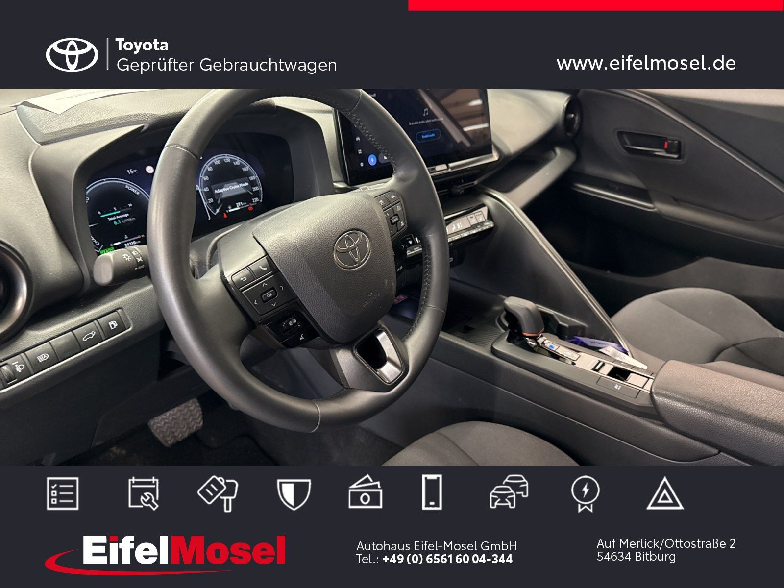 Toyota C-HR Team + Technik 15 Jahre Relax Garantie