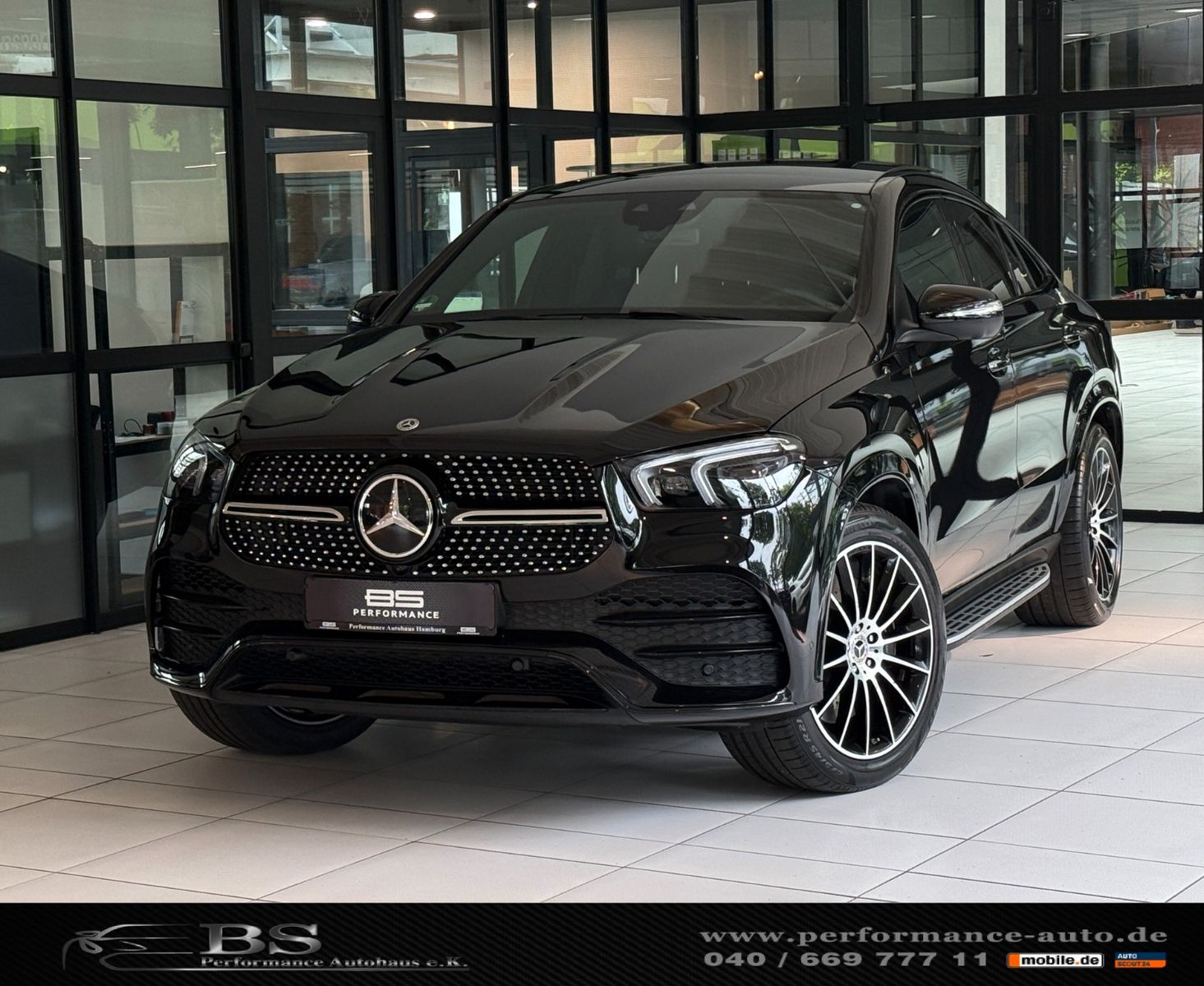 Mercedes-Benz GLE 400d 4M. COUPE |AMG-LINE|NIGHT|ACC|PANO|360°