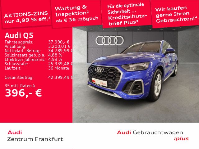 Audi Q5 55 TFSI e quattro S tronic S line LED Luft AH