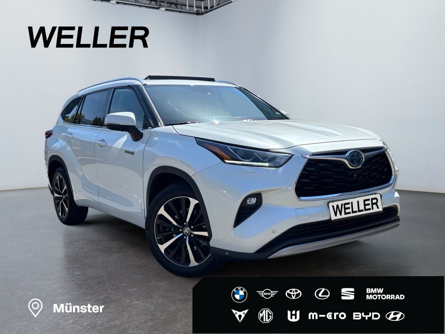 Toyota Highlander 2.5 Hybrid Luxury *7-Si*Pano*360°*JBL